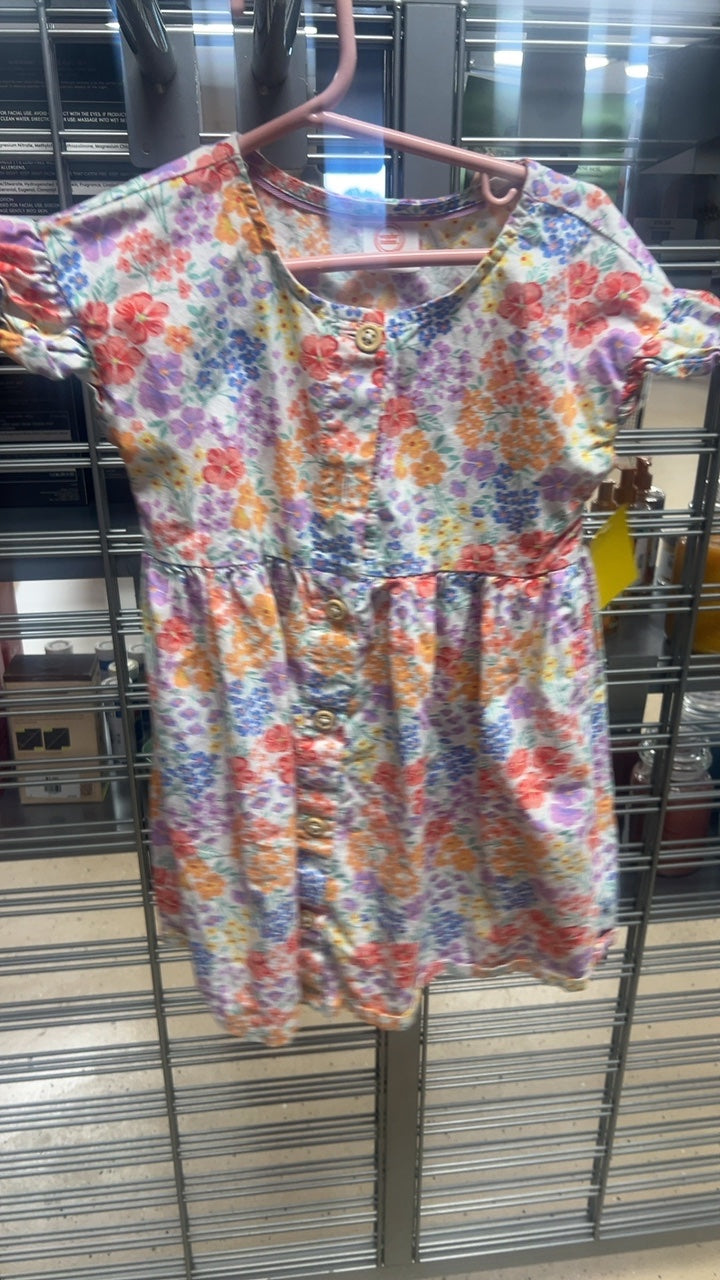 Floral Dress Youth 4T