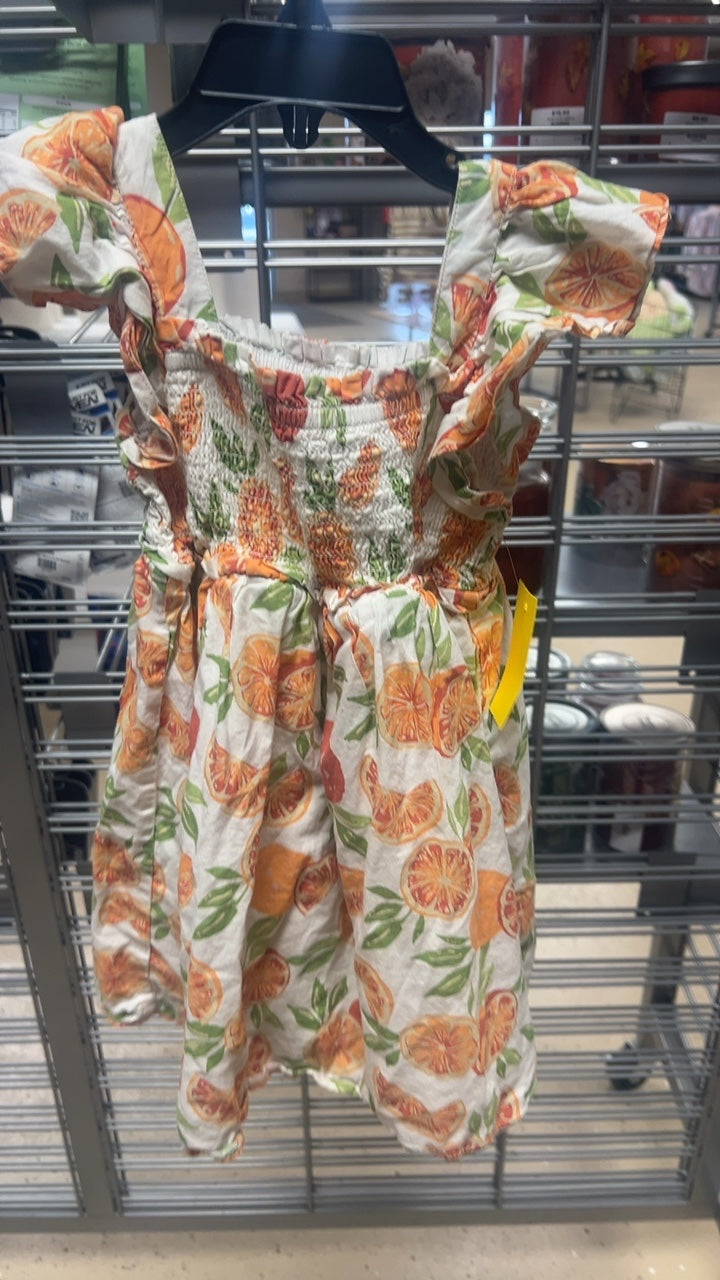 Orange Dress Youth 4T