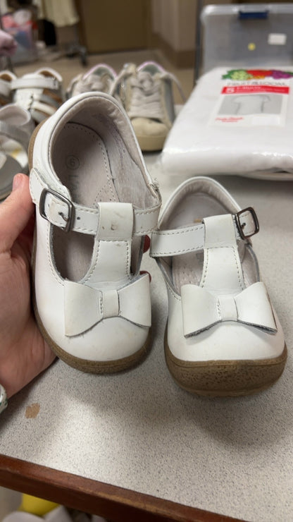 Shoes Youth 6white bow