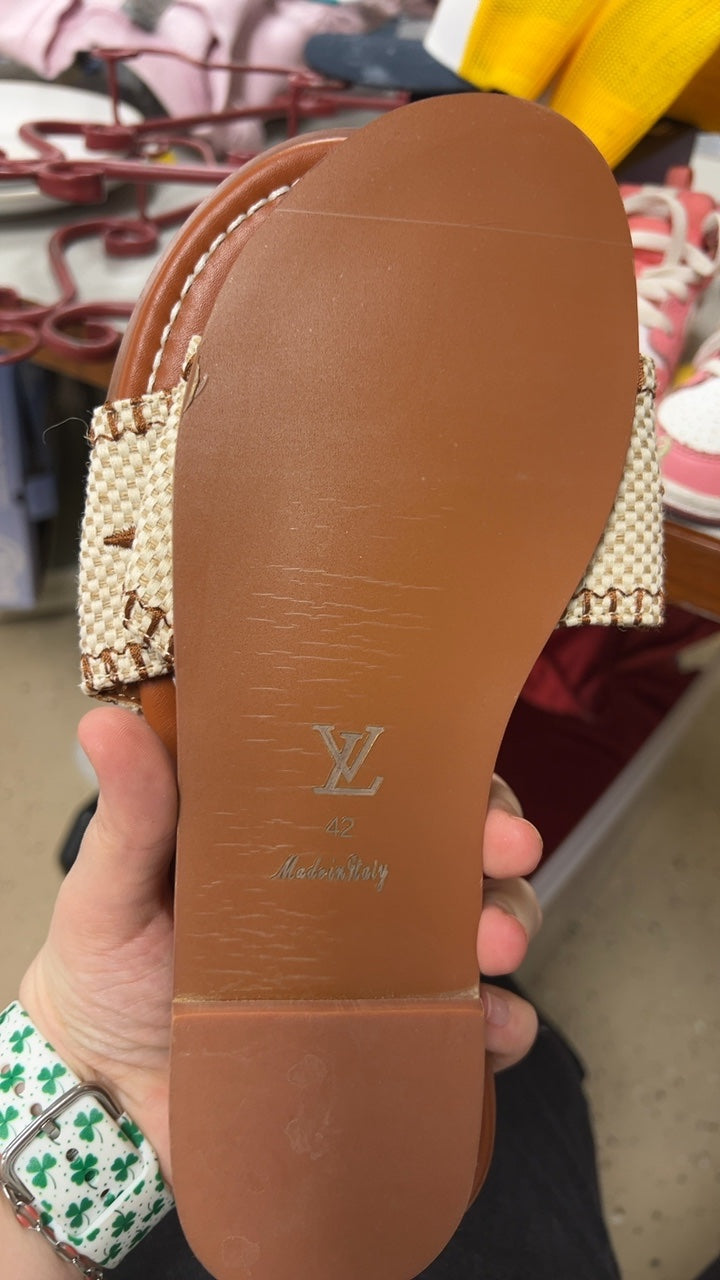 Louis Vuitton DUPE Sandals
