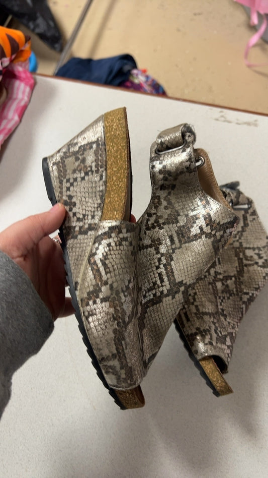 Snake Skin Wedges 8