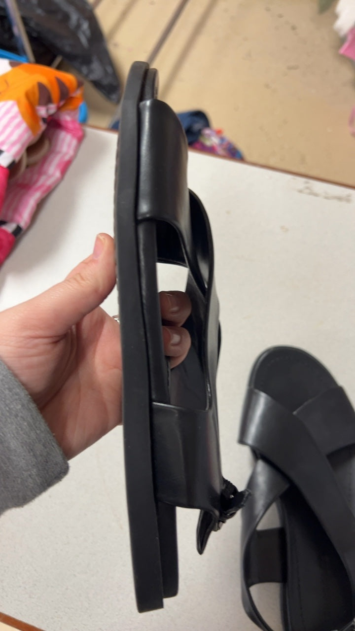 Black Sandals 8