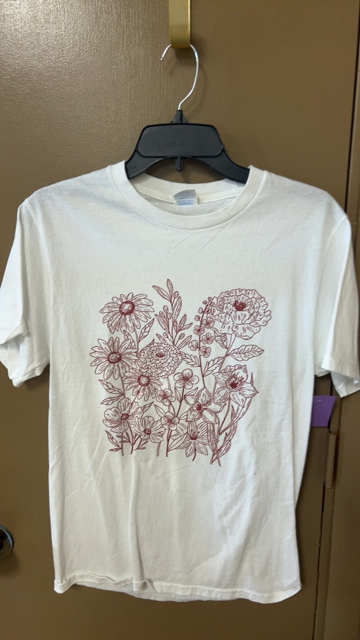 Flower T-Shirt Small