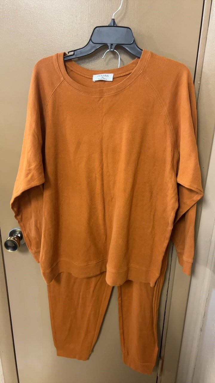 Zanana Sweatshirt and Pants Set XL