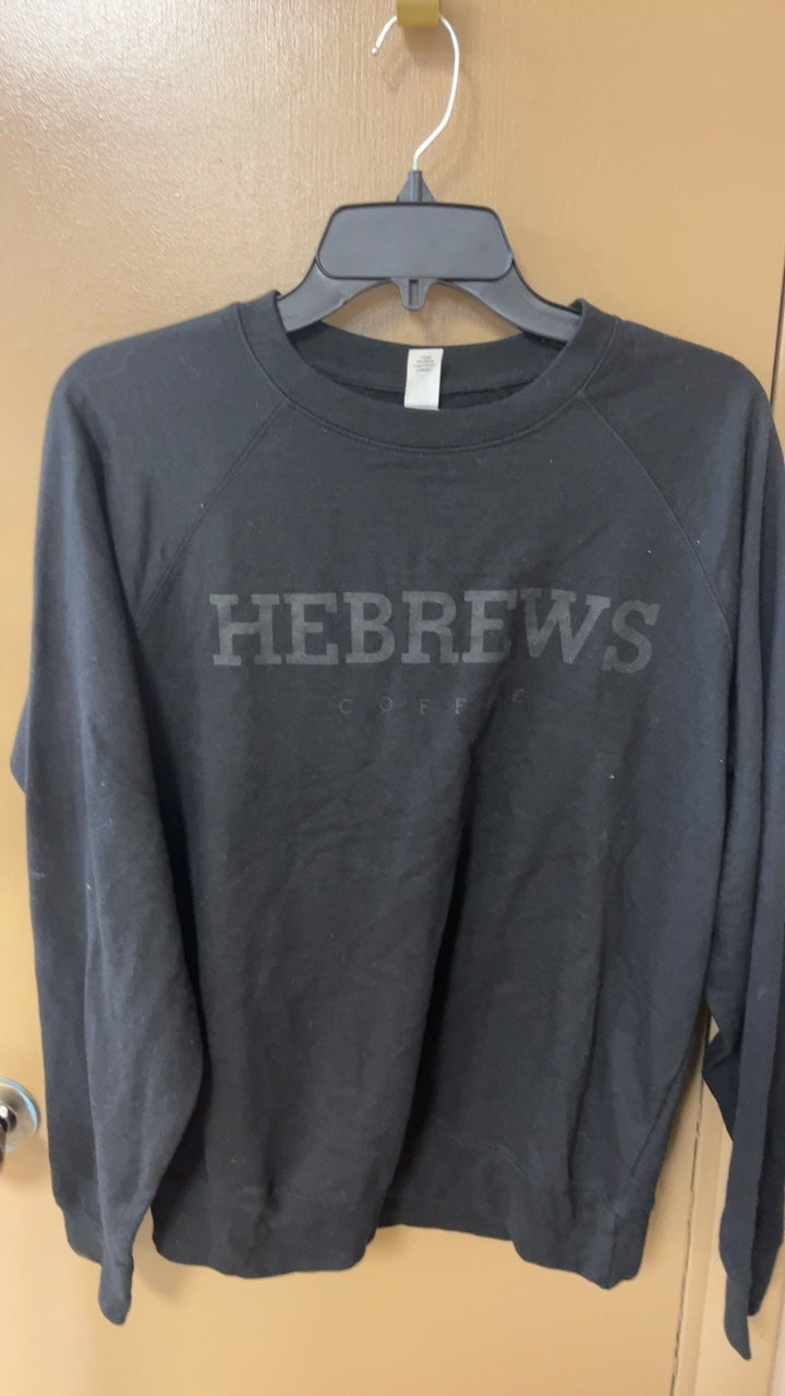 Hebrews Coffee Sweater Medium
