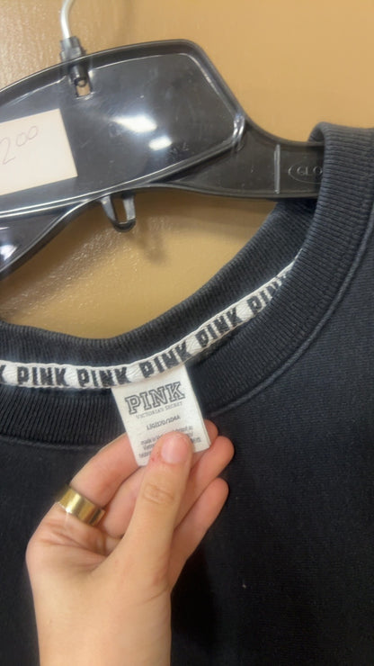 PINK Hoodie Large
