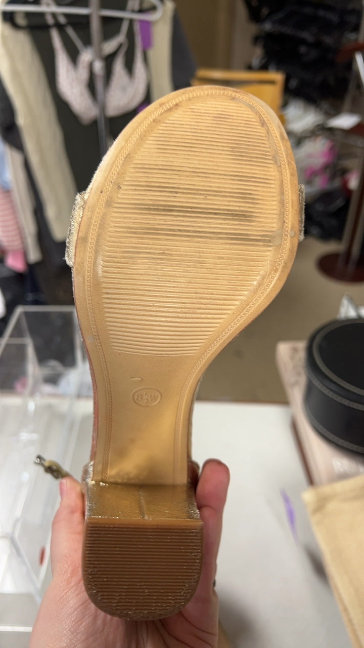 Sparkle Heels Sandals 8.5