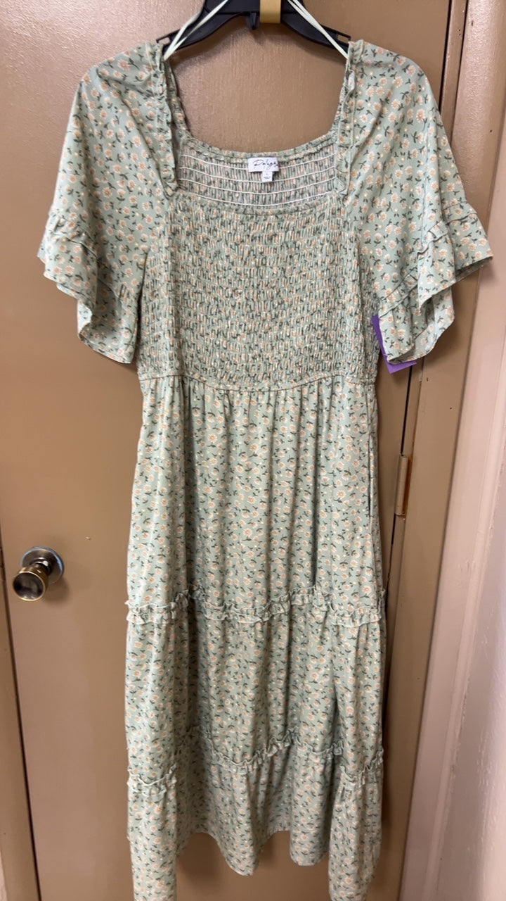 Green Dress Large