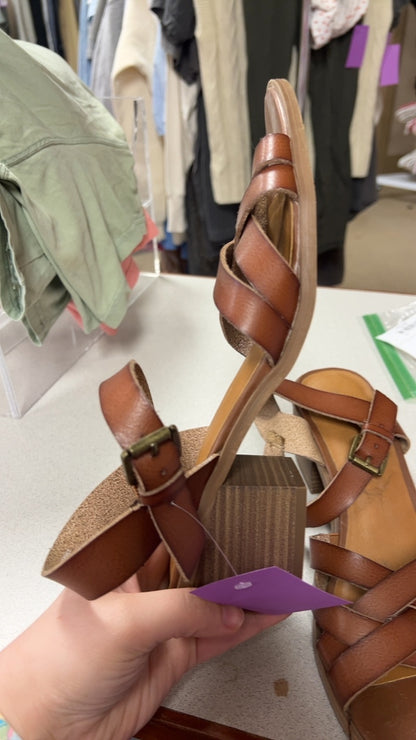 Brown Sandals 10