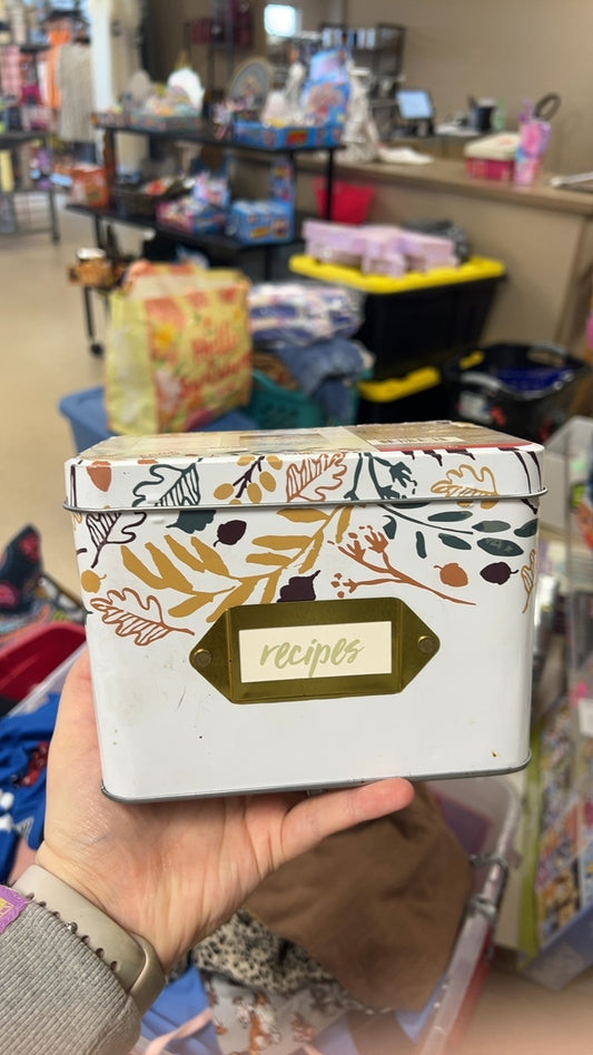 Recipe Box
