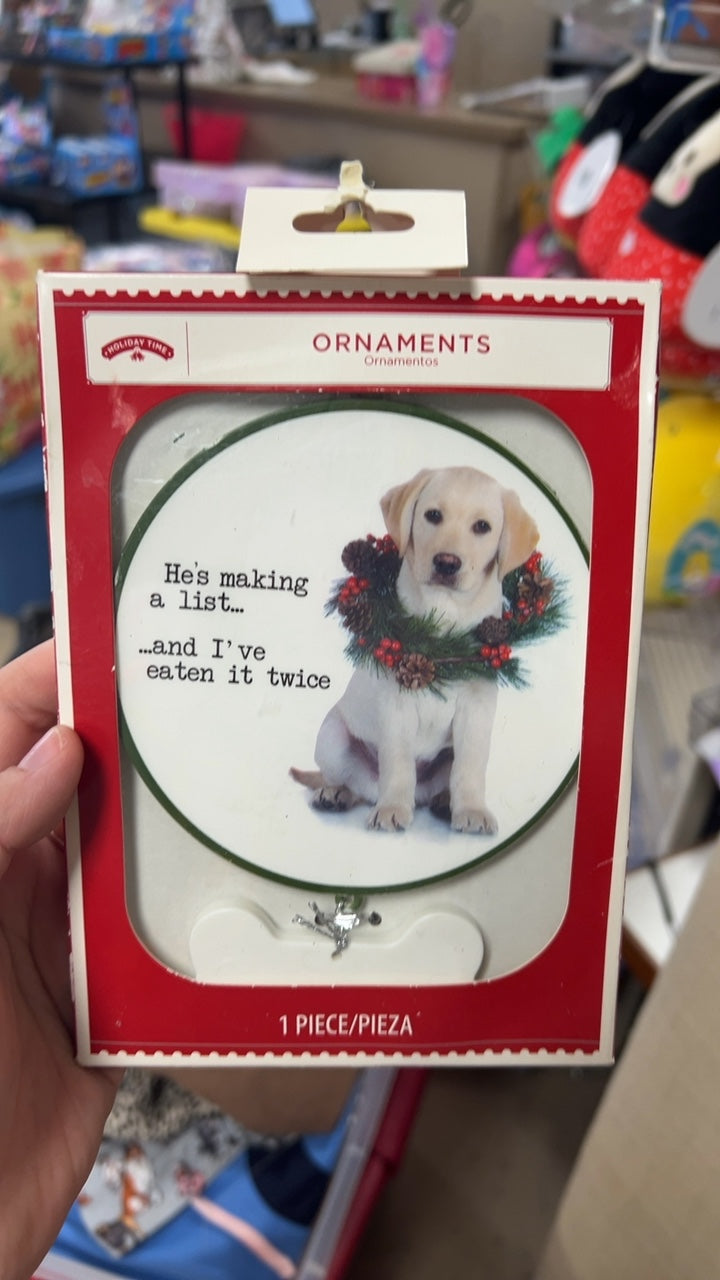 Holiday Time Ornaments