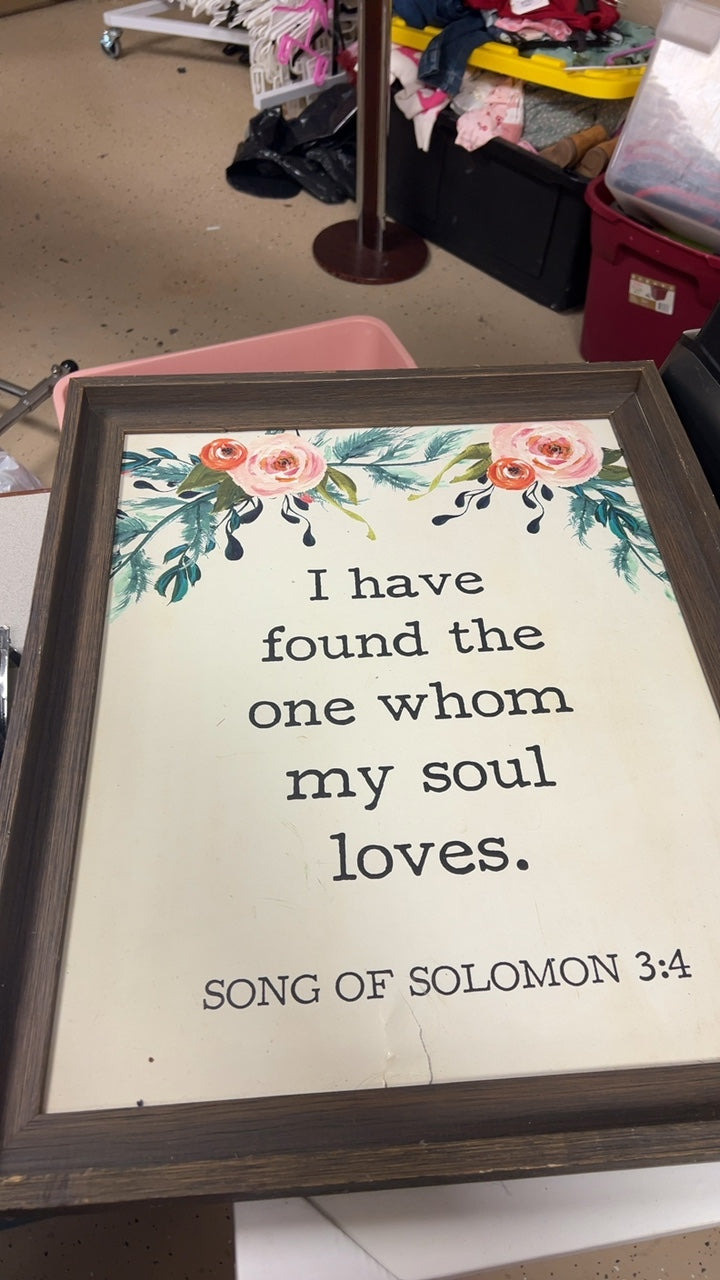 Decorative Sign soul loves