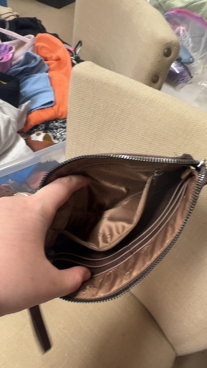 Brown Wristlet 