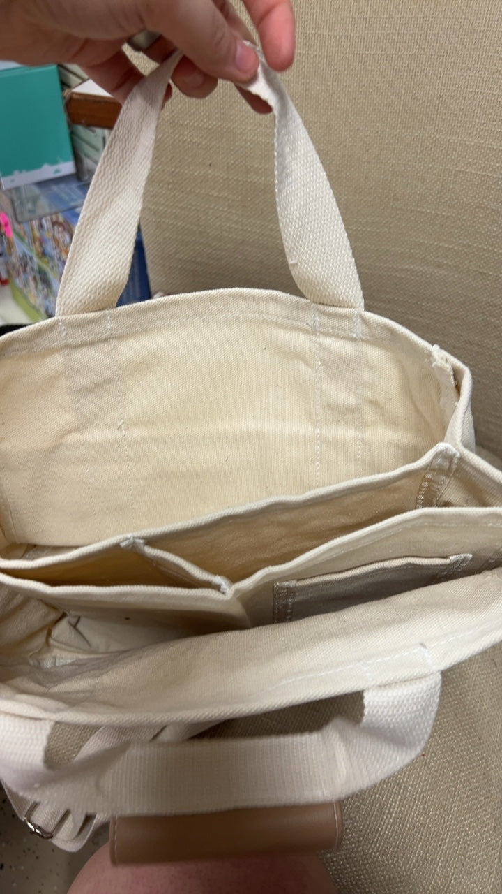 White Tote Bag