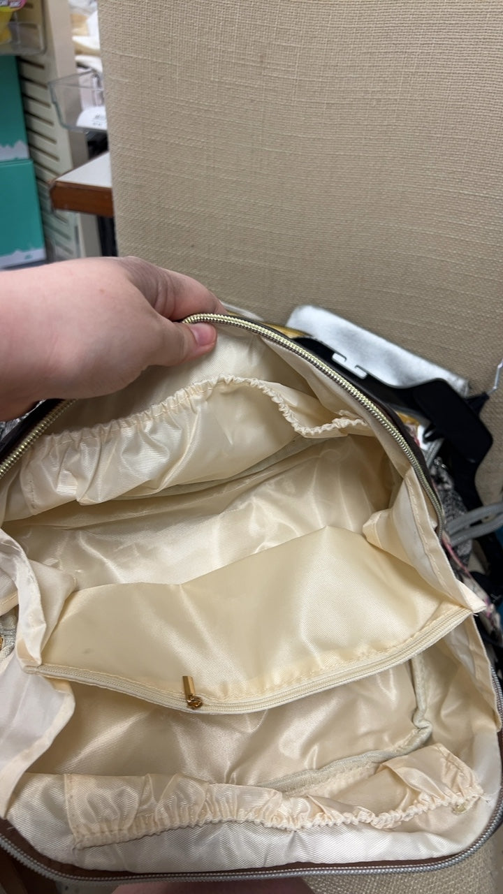 Brown Makeup Bag