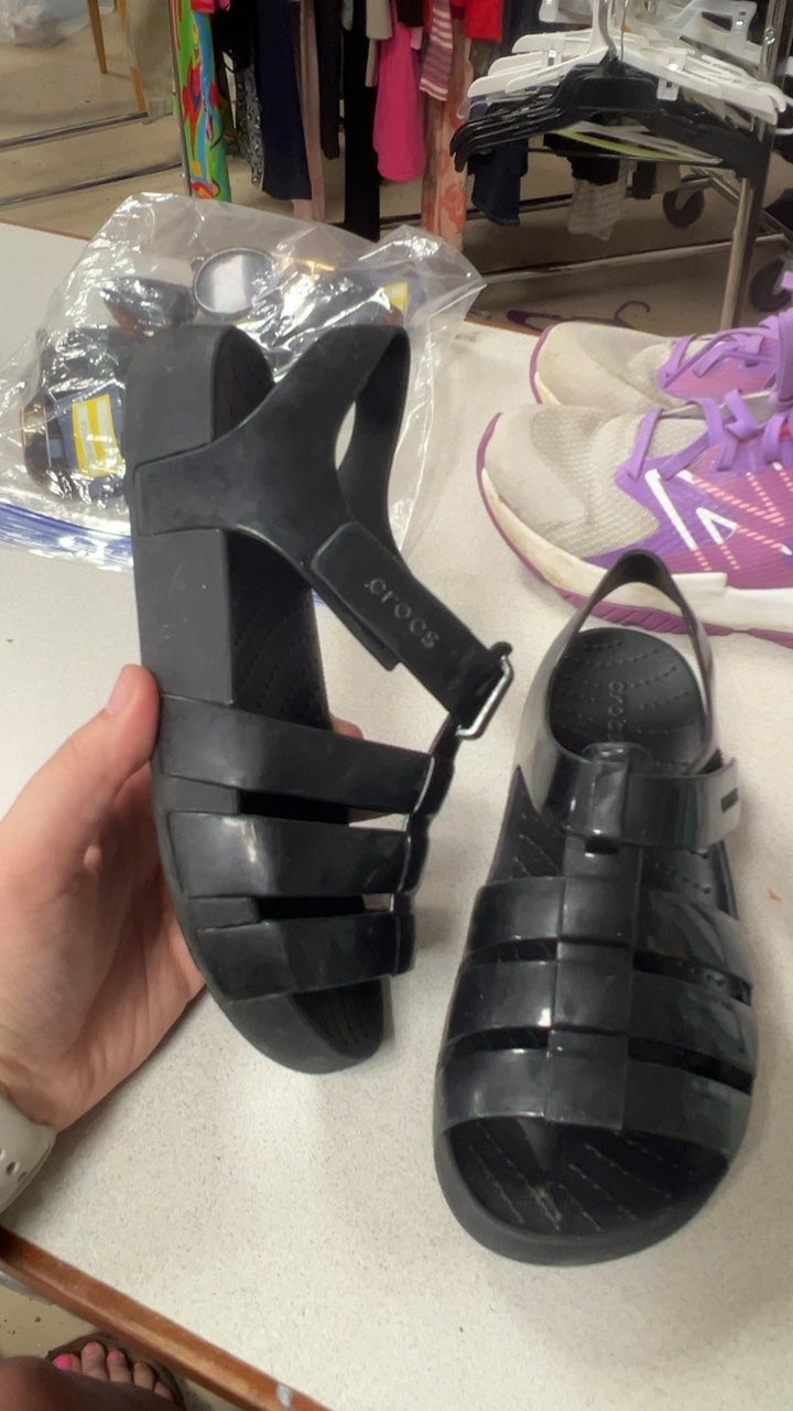 Crocs Sandals Youth 1 Black
