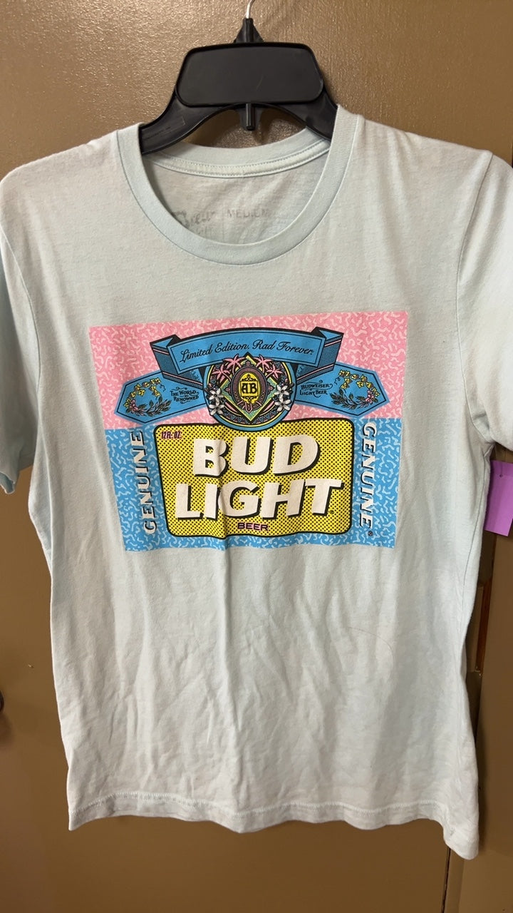 Bud Light T-Shirt Medium