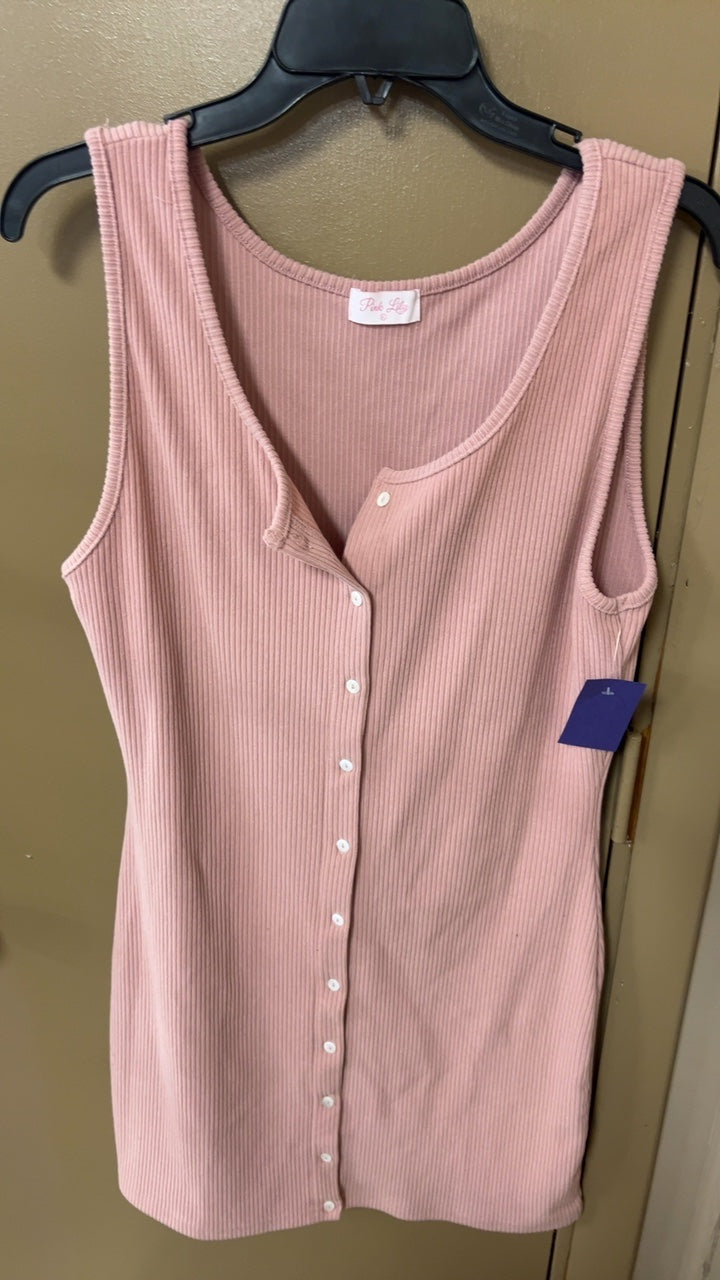 Pink Lily Dress XL
