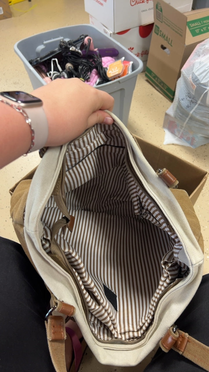 Bag Large Brown 