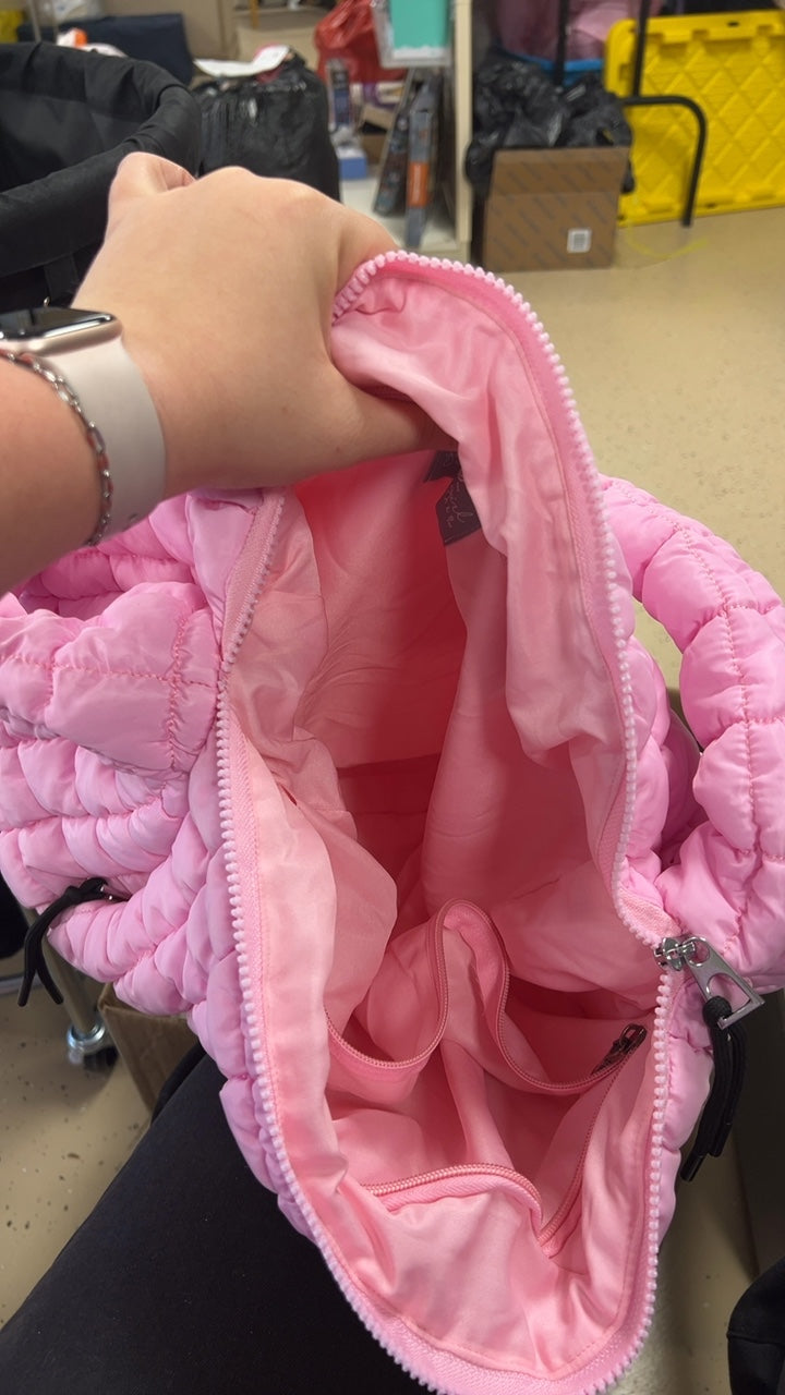 Bag Pink Puffy 