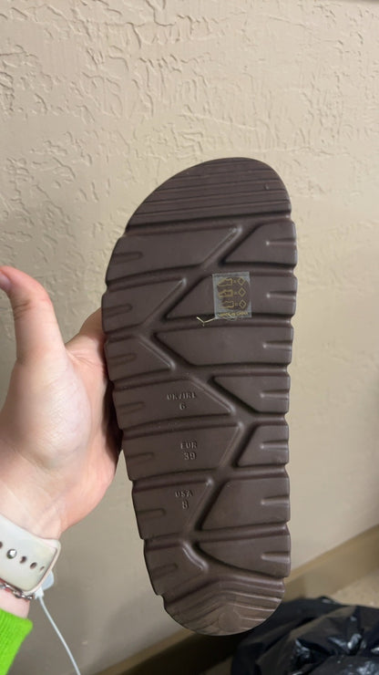 Furry Monkey Sandals 8