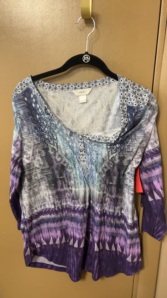 c j banks Blouse XL