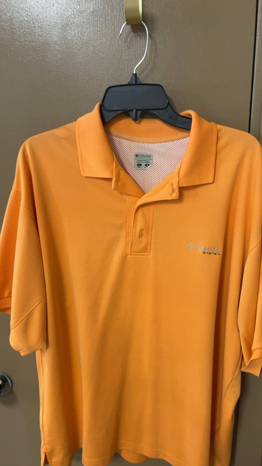Columbia Polo Shirt MENS Large