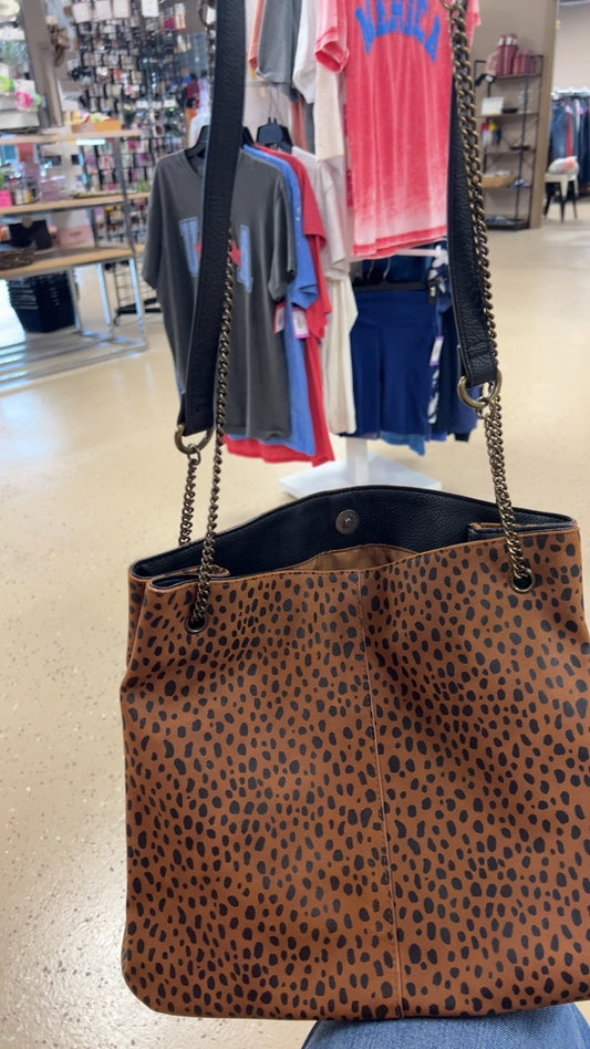Bag cheetah print 