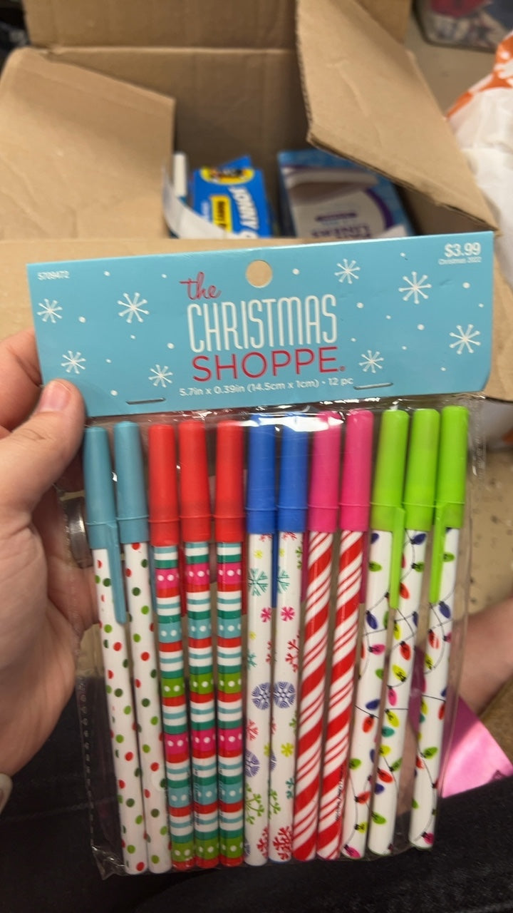 None visible Pen