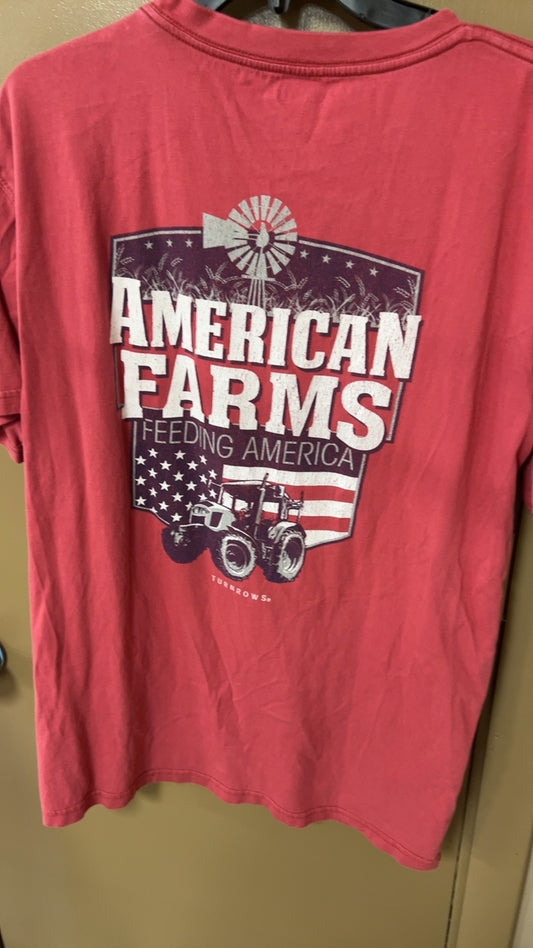 Turnrow's T-Shirt MENS MEDIUM