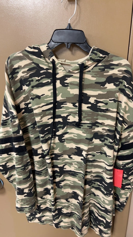 Camo Hoodie 3X