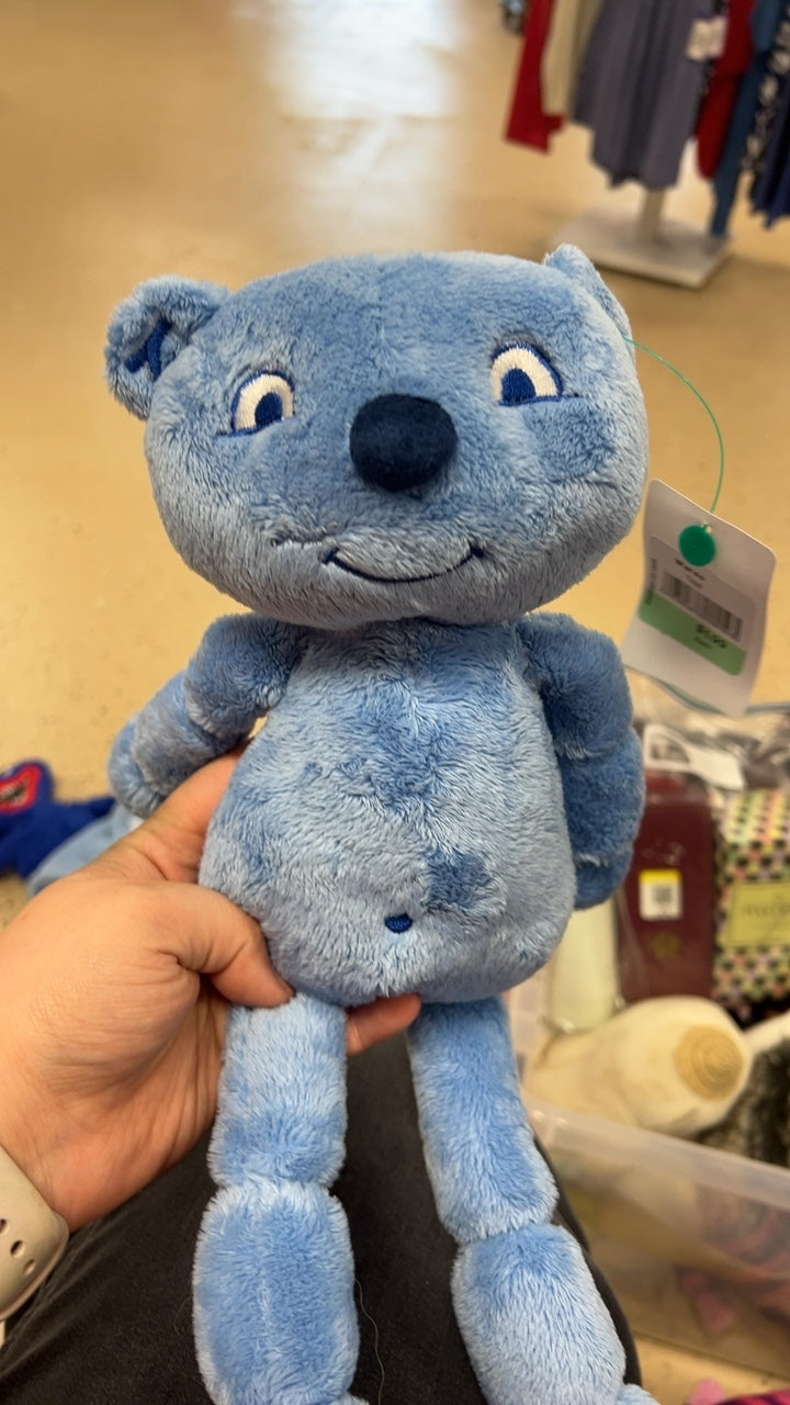 Stuffed Animal Blue Bear