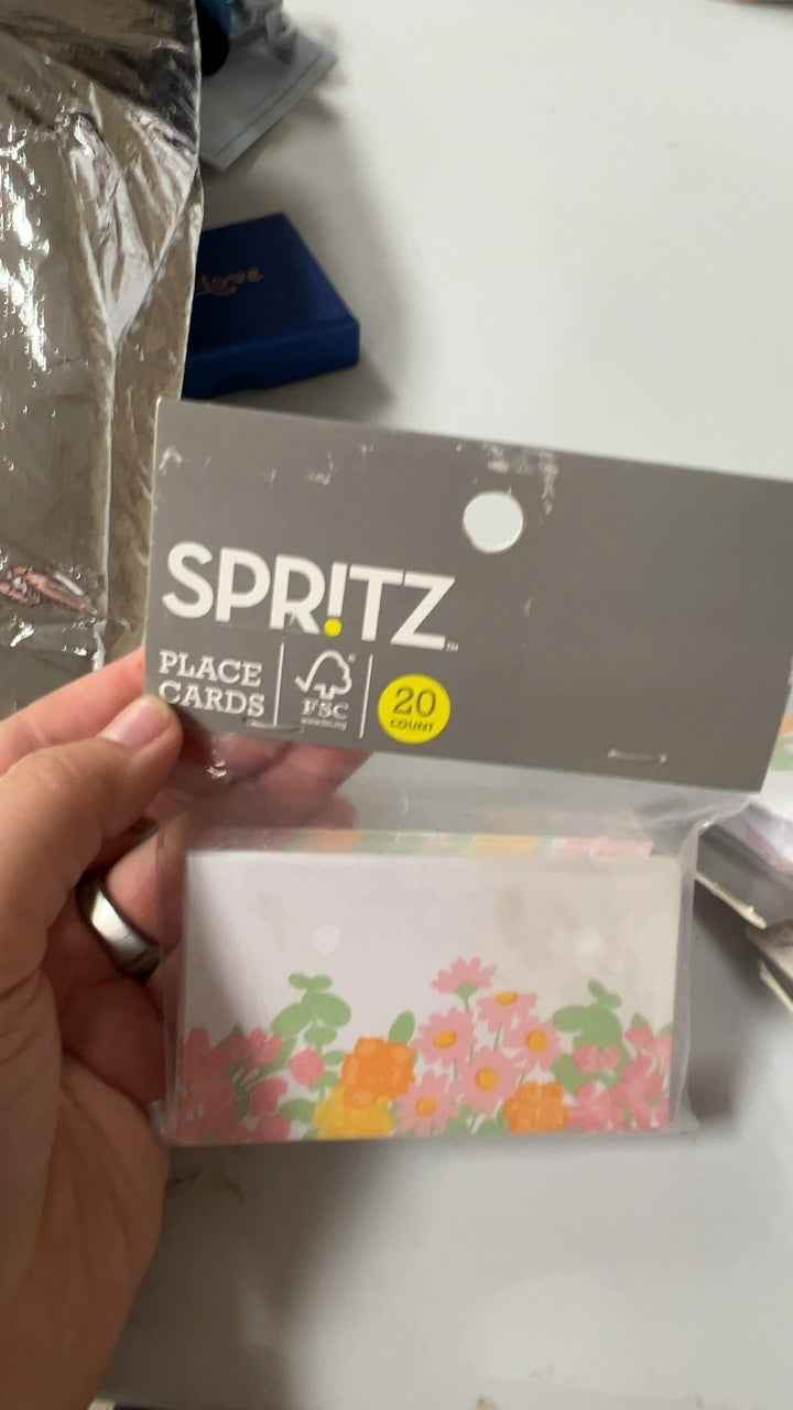 Spritz Place Cards