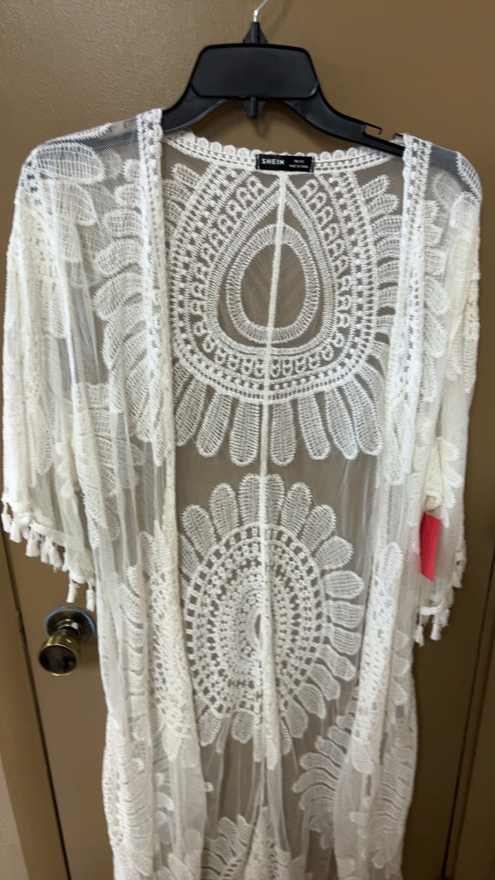 SHEIN Sheer Coverup One Size