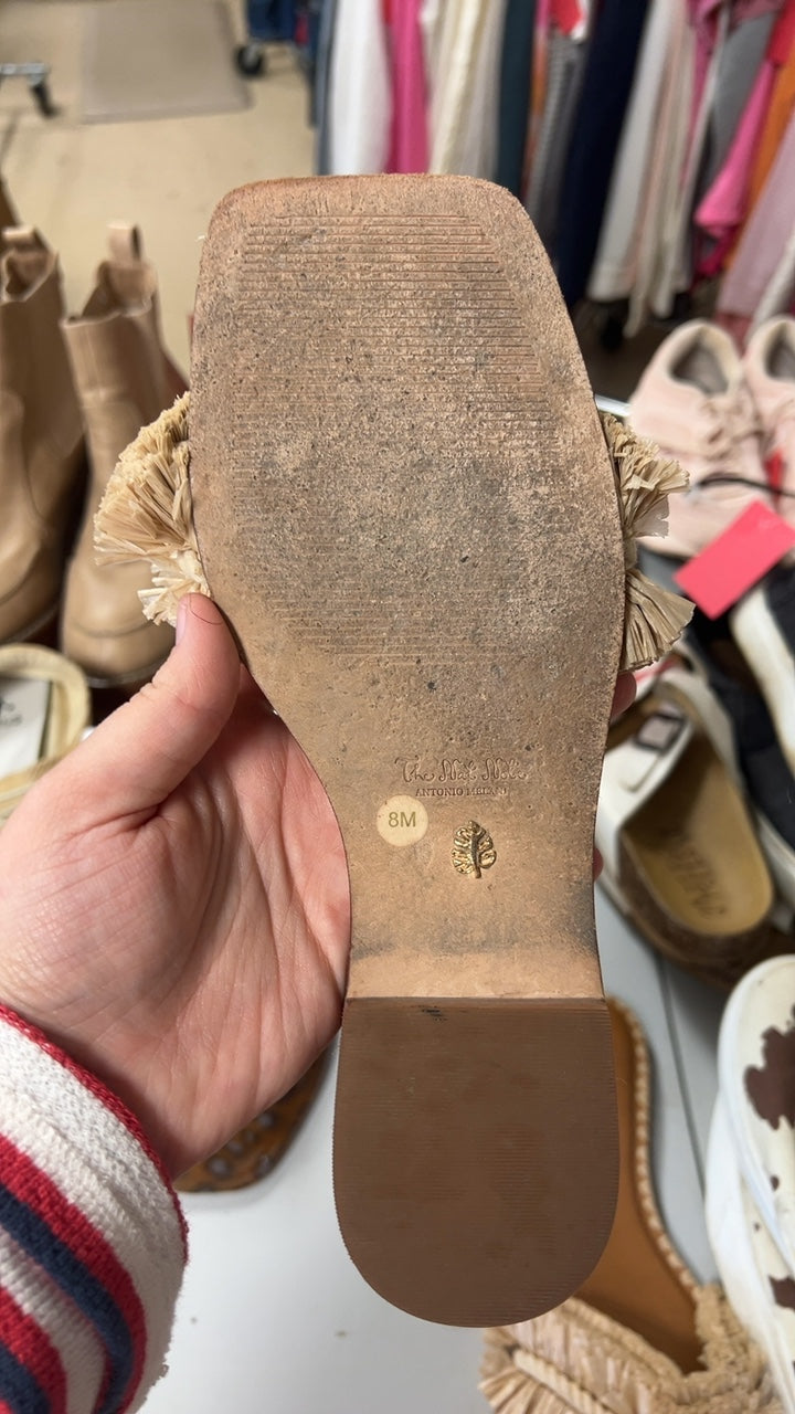 Sandals 8 Raffia 