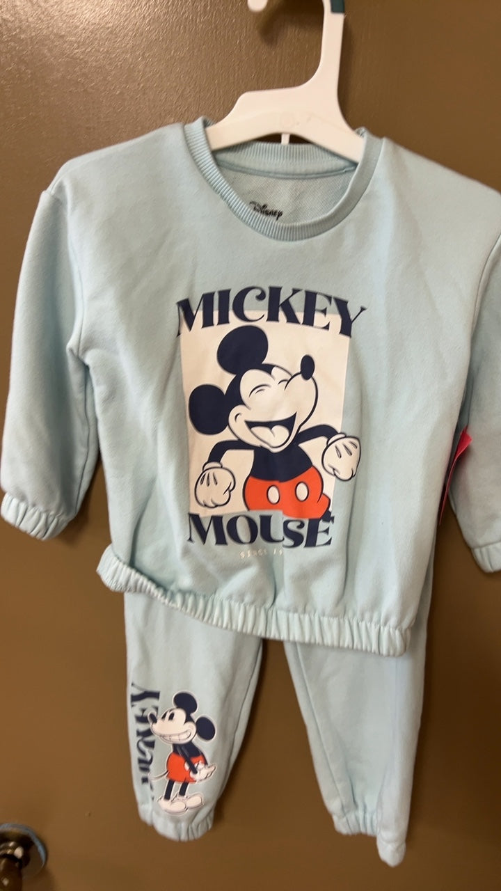 Disney Pajama Set YOUTH 12-18m