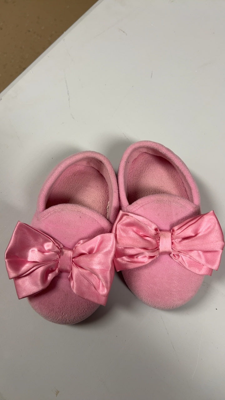 Slippers YOUTH 7/8 pink bow