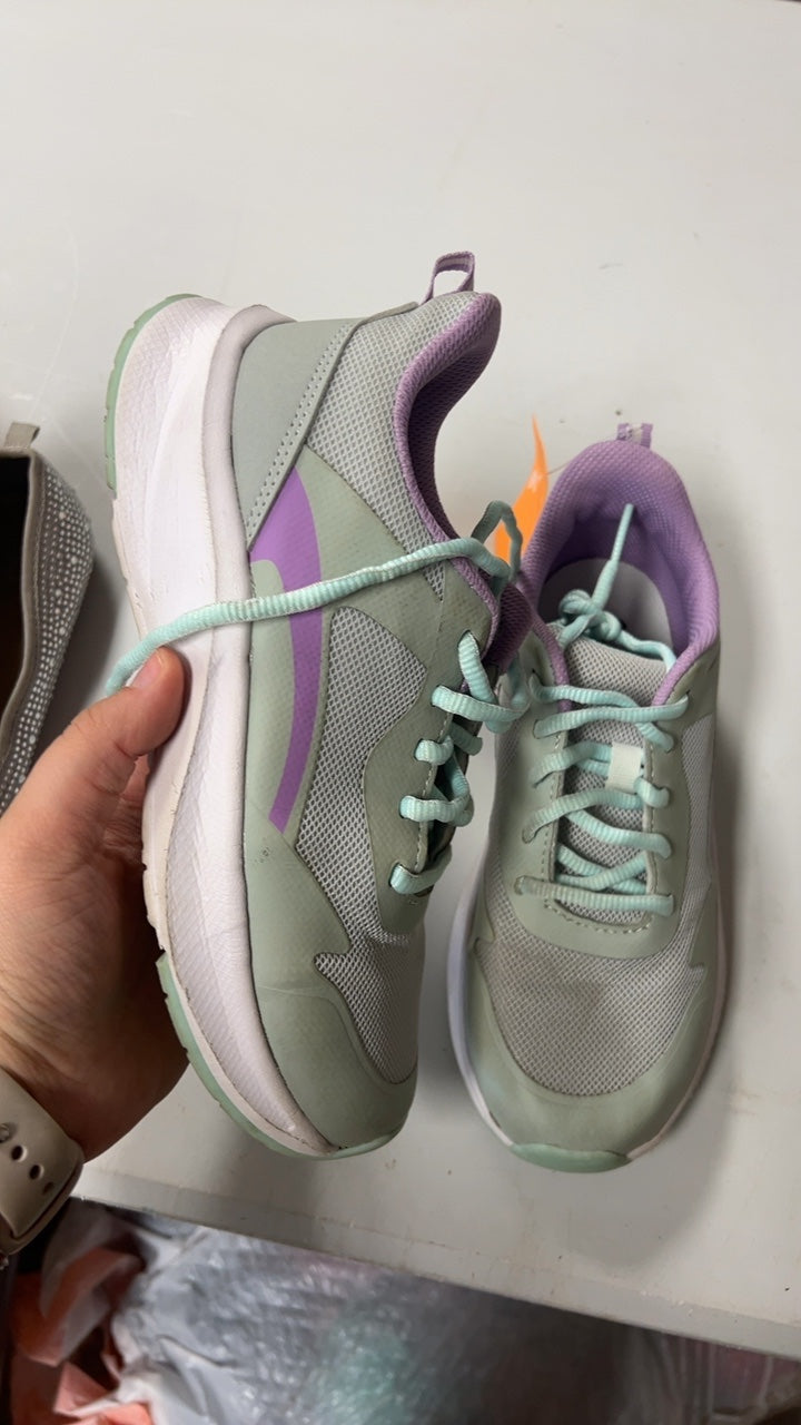 Purple and Teal Sneakers Youth 3