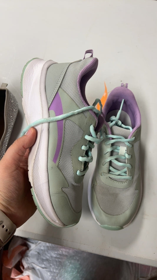 Purple and Teal Sneakers Youth 3