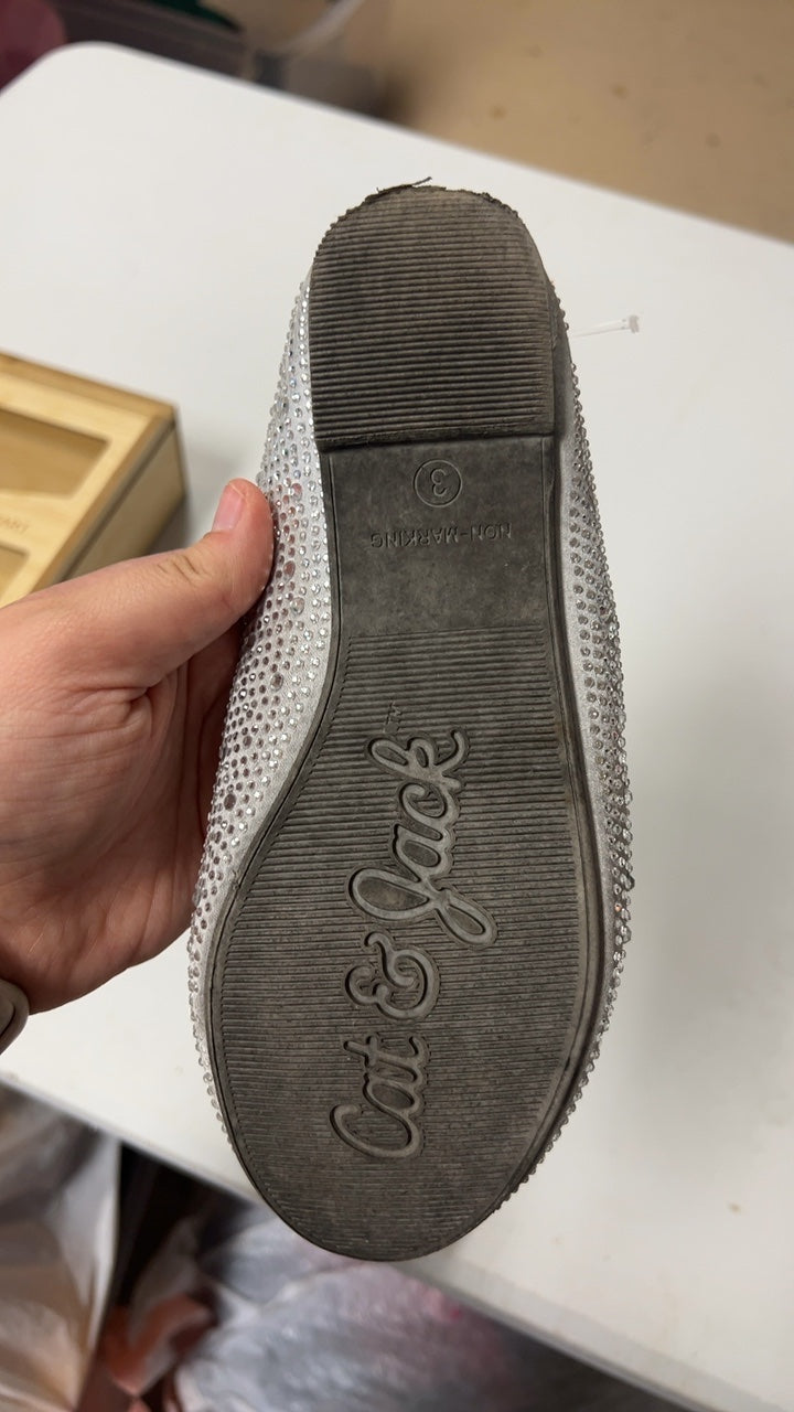 Slippers Youth 3 Silver 