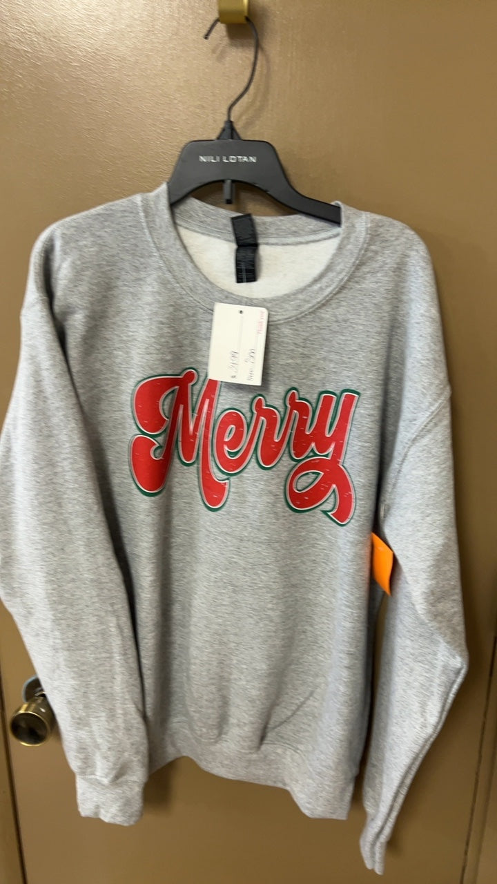 Merry Sweatshirt Small