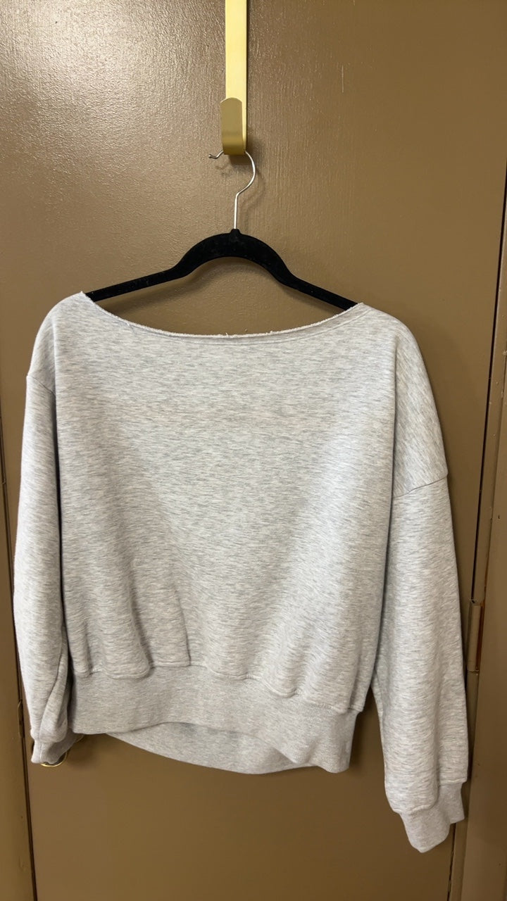 Gray Sweatshirt Medium