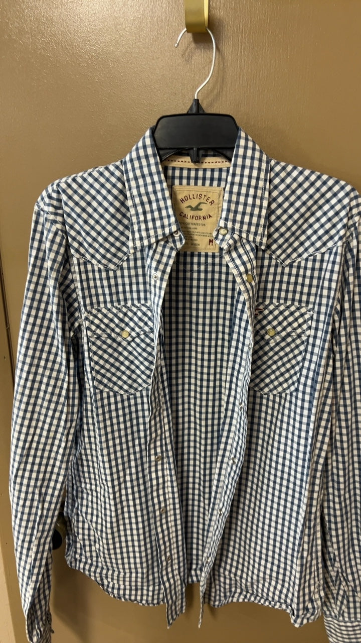 Hollister Shirt MENS MEDIUM