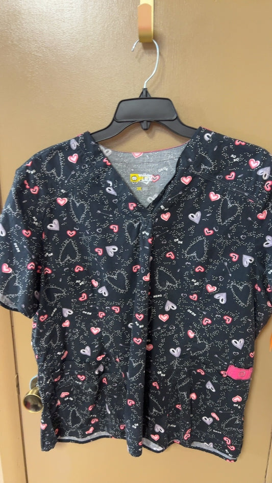 Scrub Shirt 2X