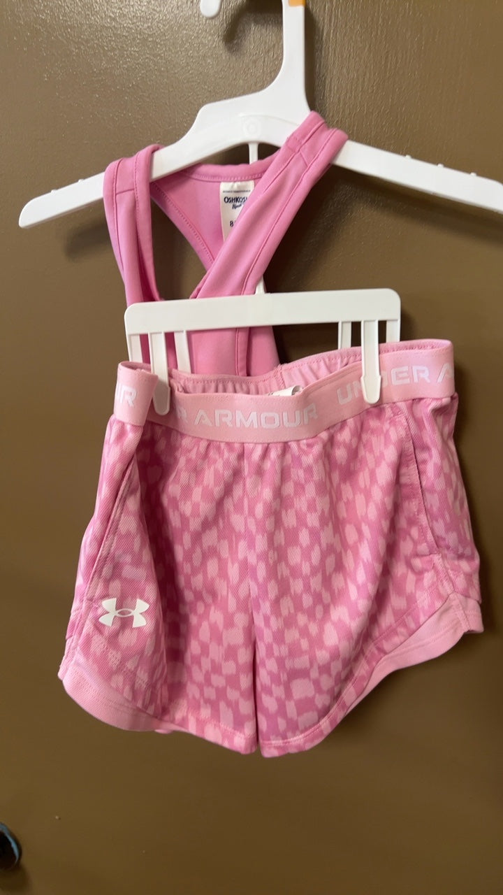 Under Armour 2 piece set 6 bottom 8 tank