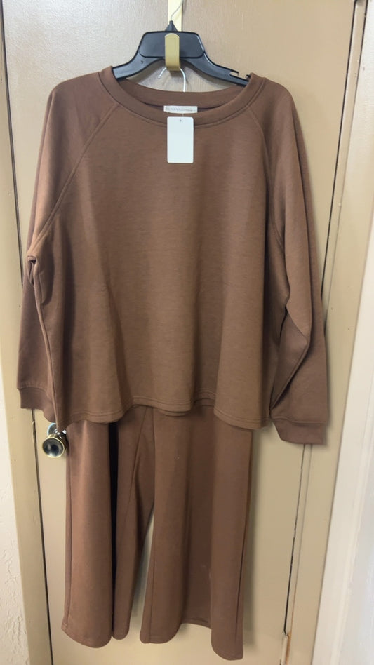 Zenana Sweatshirt set 2X