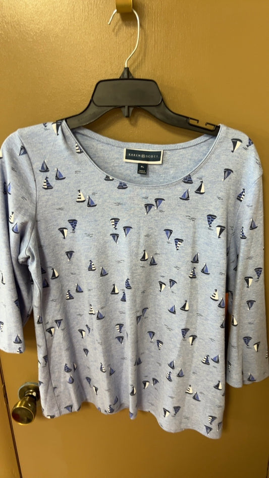 KAREN SCOT Shirt Large