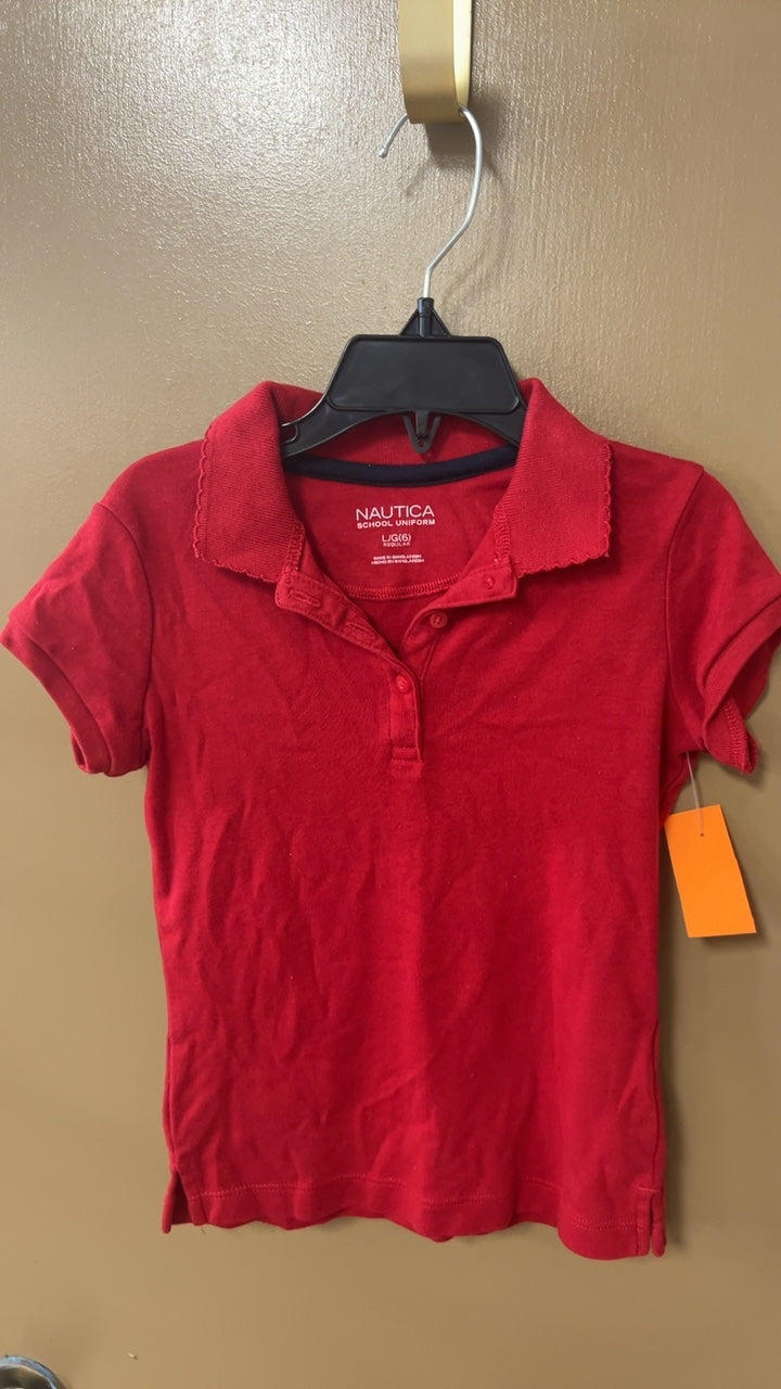 Nautica Polo Shirt L(6) youth