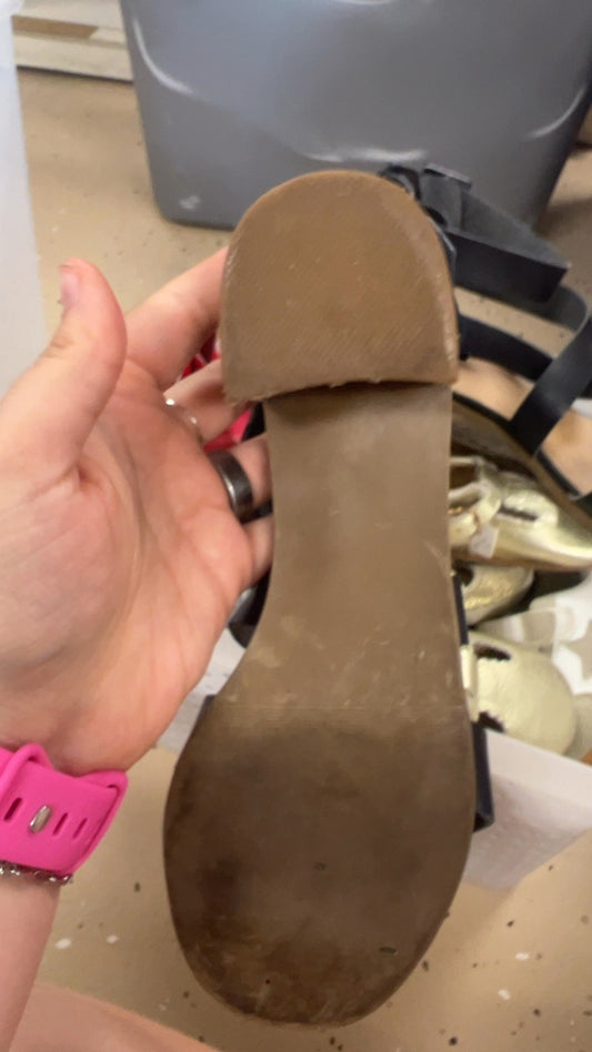 Sandals 8.5 black heels
