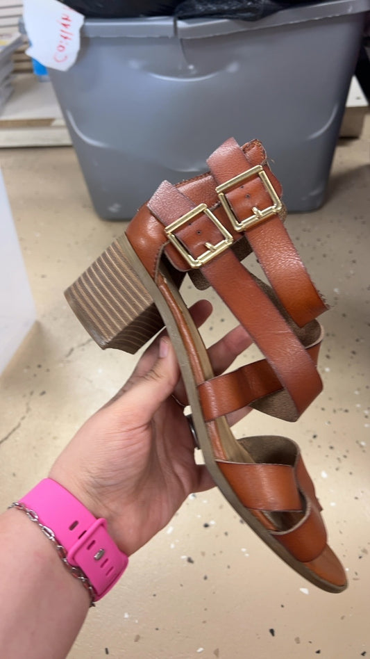 Sandals 8.5 Brown Heels